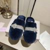 Jimmy Chou's new product, rhinestone rabbit hair flat ballet shoes and slippers, is a timele4vmpbko5