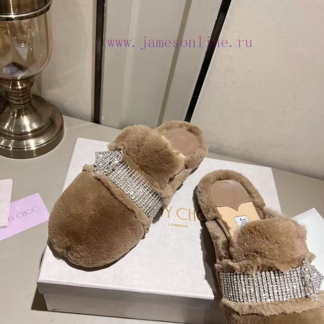 Jimmyhoo's new product, flat ballet shoes with rhinestone rabbit hair, is a timeless classicmvpu3zbd - Image 7