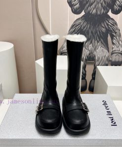 Top tierLost in echo buckle design snow boots seriesFrom a domestic niche designer shoe brannl46egs3