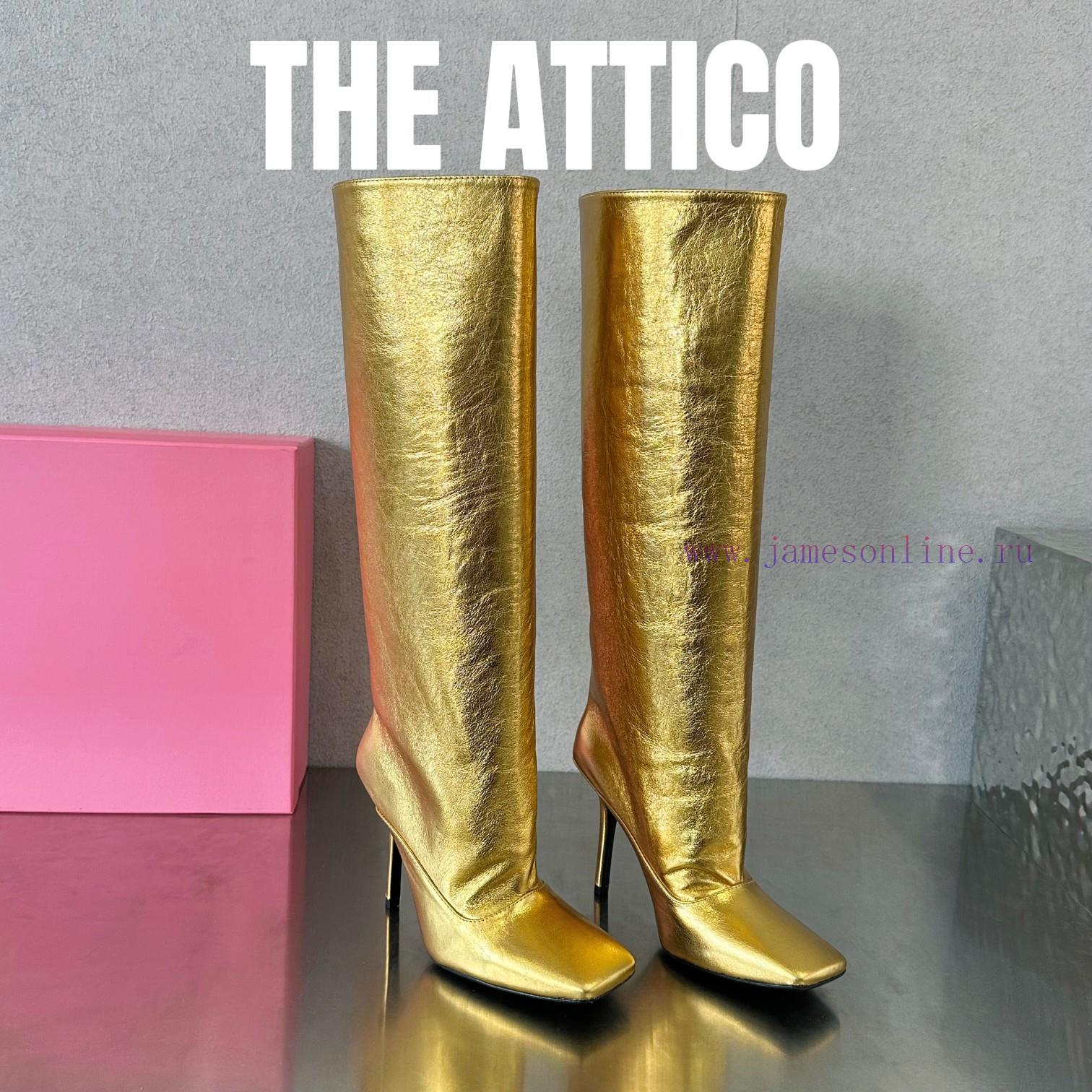 The atticoAtico 𝕋𝕙𝕖 𝕒𝕥𝕥𝕚𝕔𝕠𝟐𝟎𝟐𝟑𝑭𝒘 New style 𝙨𝙞𝙚𝙣𝙣𝙖 square toe bootsAttico is the inventor of l7f5cvns - Image 2