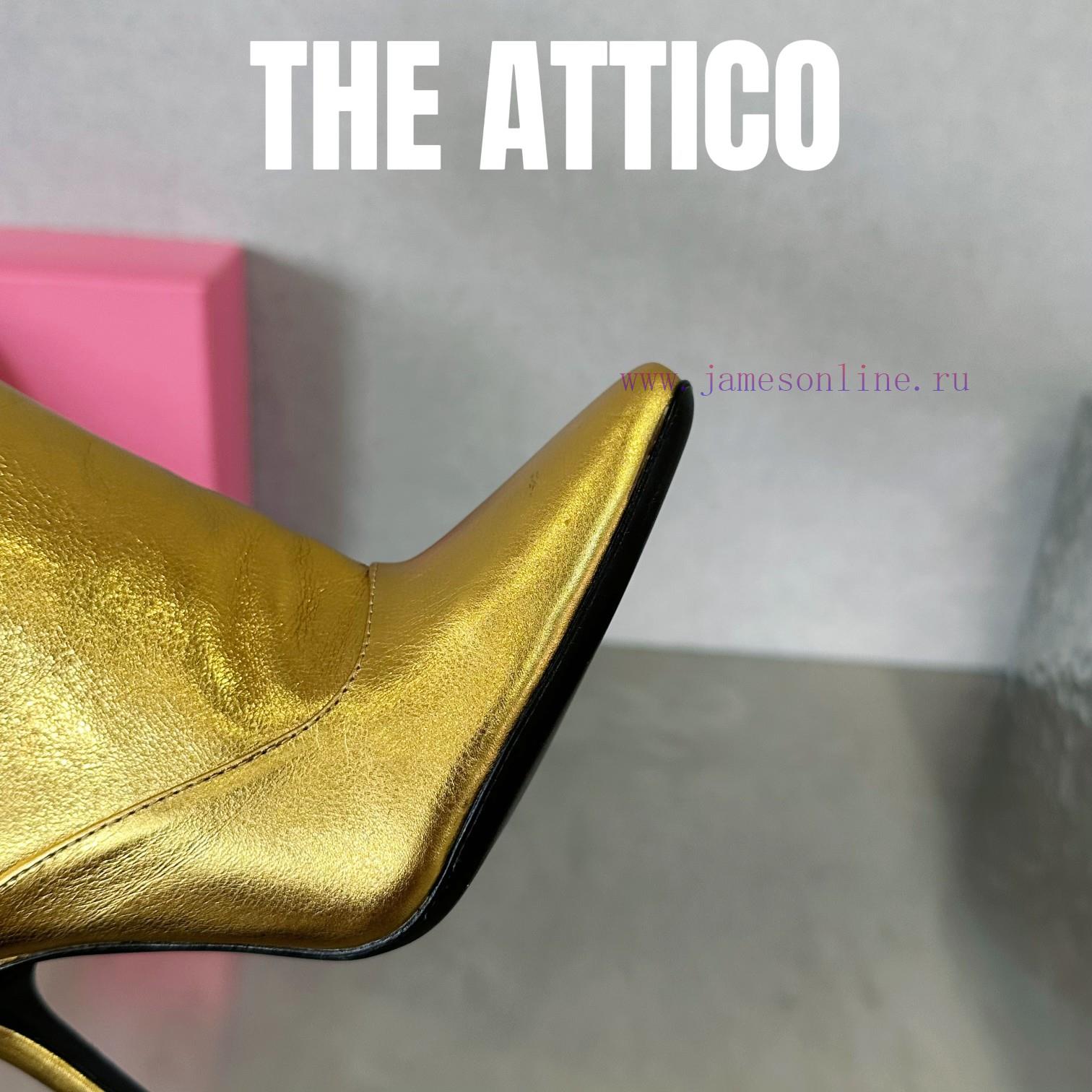 The atticoAtico 𝕋𝕙𝕖 𝕒𝕥𝕥𝕚𝕔𝕠𝟐𝟎𝟐𝟑𝑭𝒘 New style 𝙨𝙞𝙚𝙣𝙣𝙖 square toe bootsAttico is the inventor of l7f5cvns - Image 8