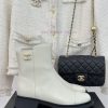 Chanel | Chanel 23c New ProductDouble C-side zipper short boot seriesThe shoe upper is made fmkrvmhd