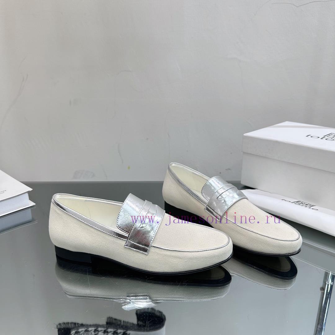 TOTEM's niche brand has launched a new round toe loafers series———————————The simple color s99i26ub2 - Image 5