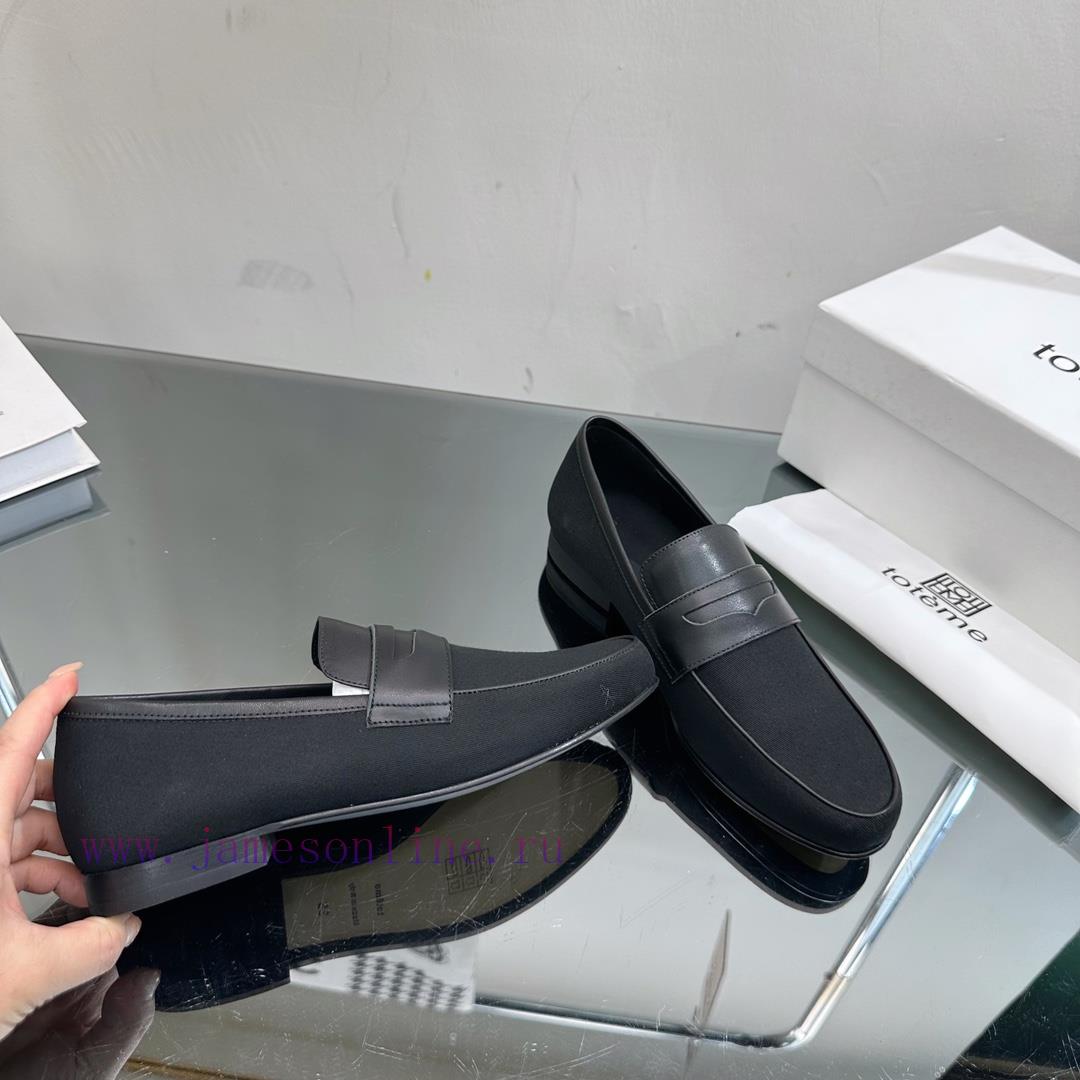 TOTEM's niche brand has launched a new round toe loafers series———————————The simple color s5g2oljhr - Image 5