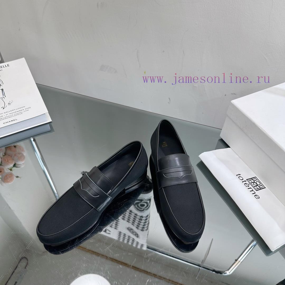 TOTEM's niche brand has launched a new round toe loafers series———————————The simple color s5g2oljhr - Image 7
