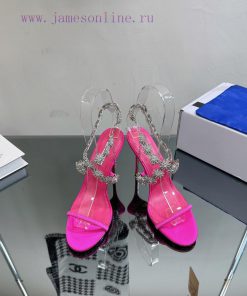 The most AQUAZURA large pineapple rhinestone decorative high heel———————————2023 Spring/Summf8g3b6lc