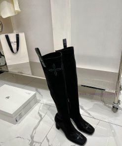 SMFK High Heel Over Knee Elastic BootsEnvironmentally friendly fabric for calvesInner sheepslif1sss1