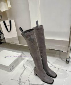 SMFK High Heel Over Knee Elastic BootsEnvironmentally friendly fabric for calvesInner sheepshuy0h52u