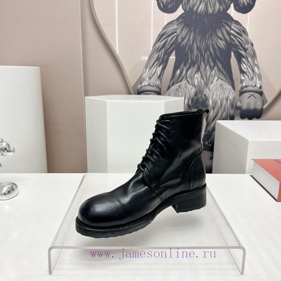 Top tierMarsell 2023 vs Autumn/Winter Fold Boots CollectionRound toe retro short bootsThis b1rzq9tub - Image 7