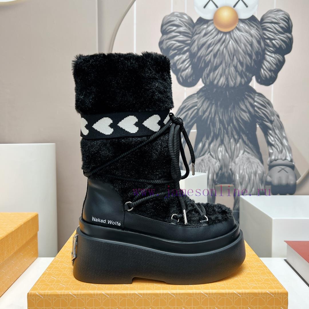 Top tierNakewolf 23vs Autumn Latest Show Hate Tian Gao Waterproof Platform Fashion Boot Collzqo1bjj0 - Image 6