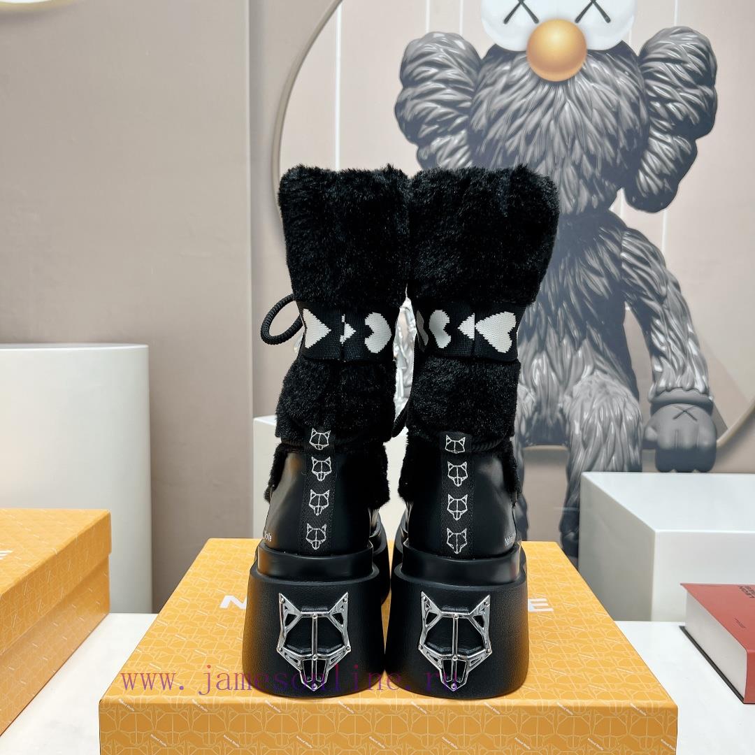 Top tierNakewolf 23vs Autumn Latest Show Hate Tian Gao Waterproof Platform Fashion Boot Collzqo1bjj0 - Image 9
