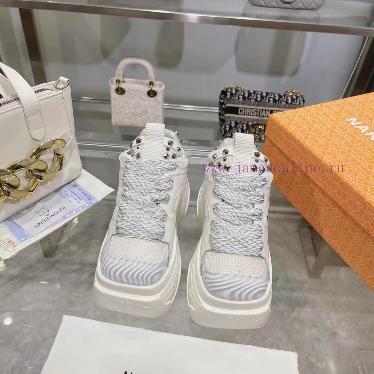 2023 New NAKEDWOLFE Wolf HeadThick soled casual and comfortable sports shoes,This is a very ectyjdkx