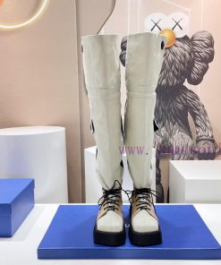 24 inch boots' Top 'Lost in Echo~23vs Autumn/Winter Latest Fashion Show Retro Pants and Boot68w3xjij