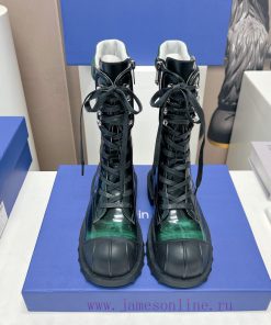 Top tierLost in echo deconstructing thick soled zippered short bootsFrom a domestic niche demgjhoqbd