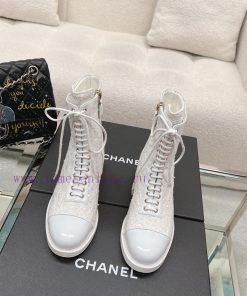 Top qualitychanel fw23 mew arrival～Chanel 2023 Autumn/Winter New Side Pulling Short Boots-MAj2m8z8r1