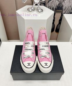 Top tierChanel C Home 2023 vs Spring/Summer Hot Canvas Leisure SeriesThick soled letter canvcup2ksbe