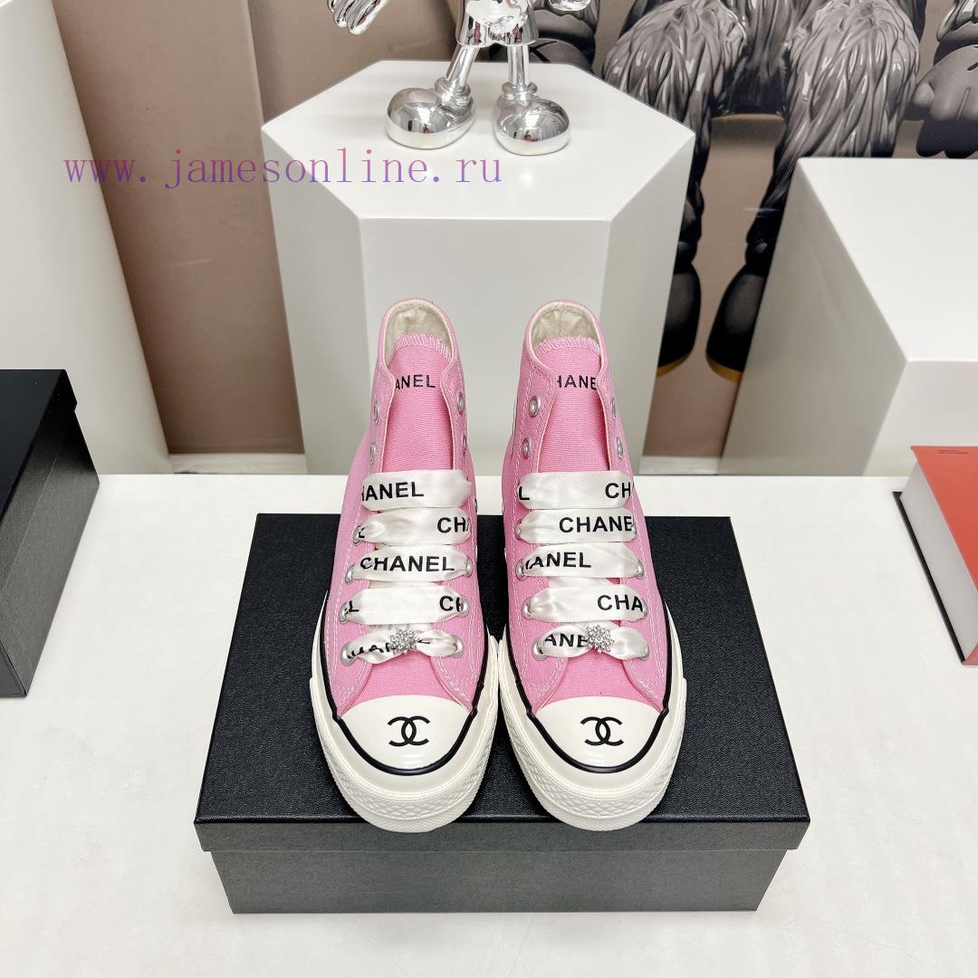 Top tierChanel C Home 2023 vs Spring/Summer Hot Canvas Leisure SeriesThick soled letter canvcup2ksbe