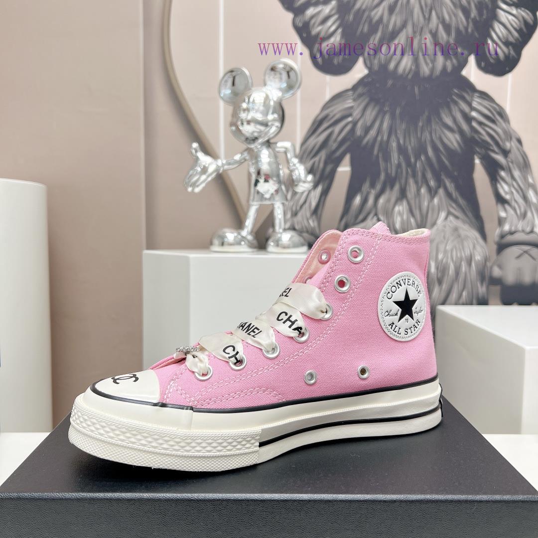 Top tierChanel C Home 2023 vs Spring/Summer Hot Canvas Leisure SeriesThick soled letter canvcup2ksbe - Image 7