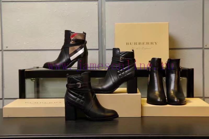 Burberry BURBERRY equestrian inspiration and ankle boots, selected smooth leather material, q879p7dr