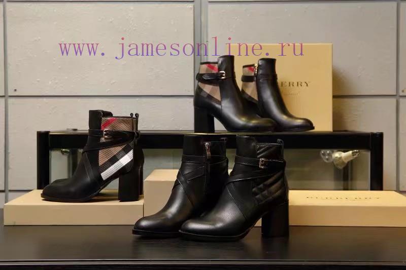 Burberry BURBERRY equestrian inspiration and ankle boots, selected smooth leather material, q879p7dr - Image 6