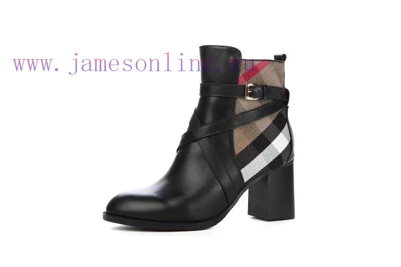 Burberry BURBERRY equestrian inspiration and ankle boots, selected smooth leather material, q879p7dr - Image 7