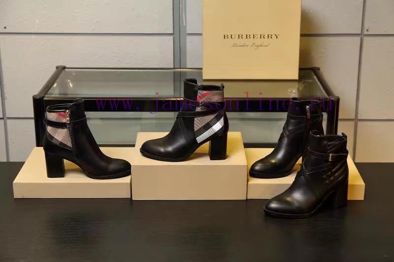 Burberry BURBERRY equestrian inspiration and ankle boots, selected smooth leather material, q879p7dr - Image 9