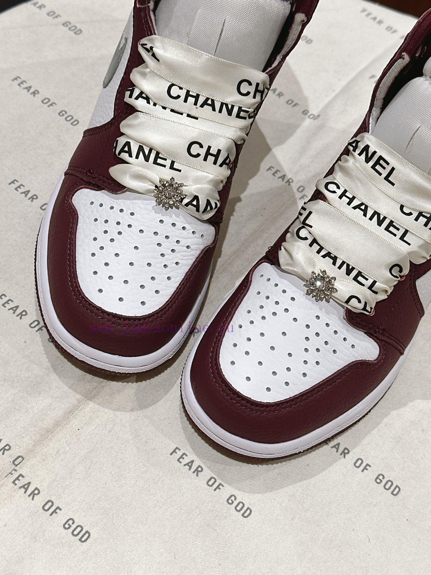 Chanel * L 2023 Chanel Nike CollaborationClassic last shape+jumping color blocking design, fy6h4qq90 - Image 5