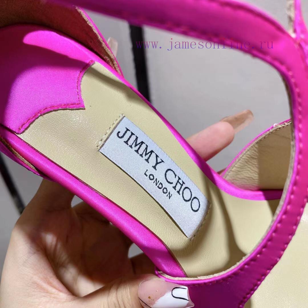 Jimmy Choo's custom-made high-heeled sandals in the Paris window showcase are of the highest68igvy2w - Image 7
