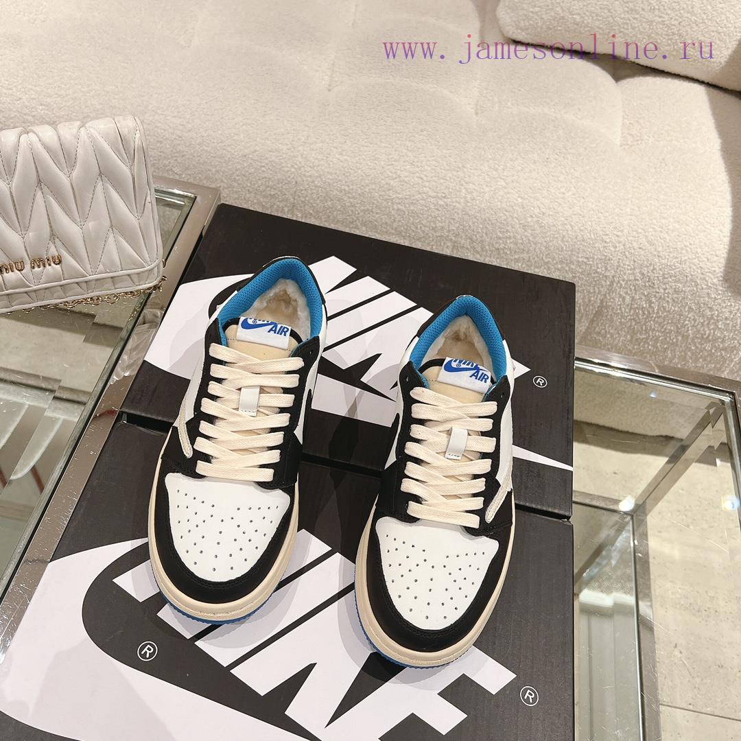 WoolAir Jordan 1 Mid Autumn/Winter Mid Top SneakersAJ's classic shoe style remains unchangedg7xq8ida - Image 2