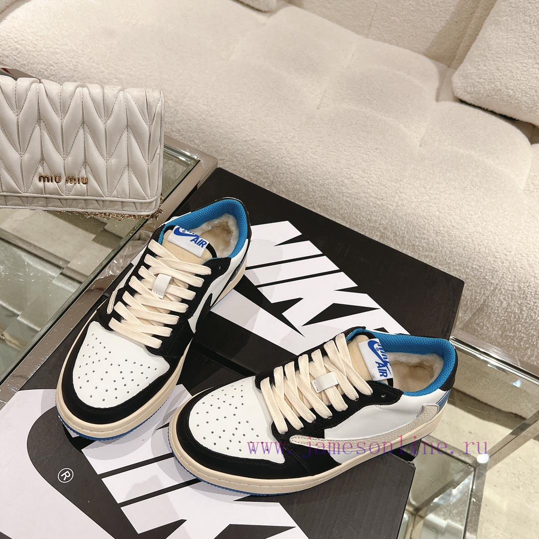 WoolAir Jordan 1 Mid Autumn/Winter Mid Top SneakersAJ's classic shoe style remains unchangedg7xq8ida - Image 4