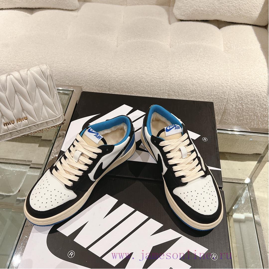 WoolAir Jordan 1 Mid Autumn/Winter Mid Top SneakersAJ's classic shoe style remains unchangedg7xq8ida - Image 5