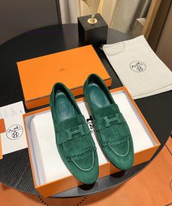 HERMES - Hermes Classic H-Button Single Shoes - Le Fu Shoes Collection Edition 11 Reproductiex78szei