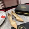 Classic Side Empty Single Shoes ∙ ꫛꫀ w ︎ ️Classic KATE series 10cm high heels, glossy patenttz4fba5l