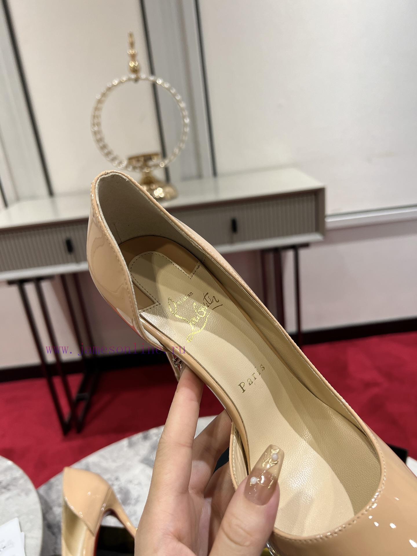 Classic Side Empty Single Shoes ∙ ꫛꫀ w ︎ ️Classic KATE series 10cm high heels, glossy patent2jde24j1 - Image 7