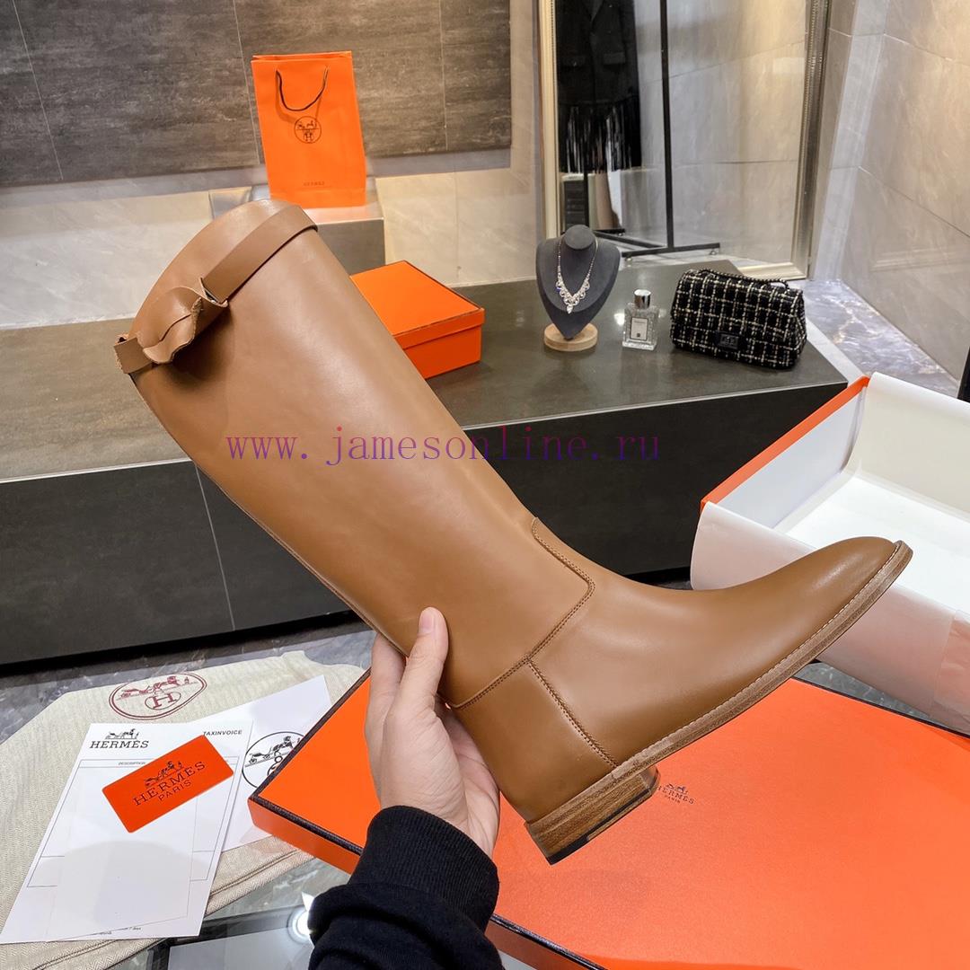 Hermes Classic Boots, this boot took two months to make, with the goal of being completely huzppej2y - Image 3