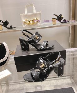 𝐂𝐇𝐀𝐍𝐄𝐋 Chanel 2023 Spring/Summer New Product Fashion Sandals Electric Rust Collection Never 97eb8nrs