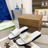 New Product Launch ️ Burberry Flat Slippers Channel Goods Vulcanized One Step Stepping Burbekcw17fn0