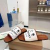 New Product Launch ️ Burberry Flat Slippers Channel Goods Vulcanized One Step Stepping Burbewfo0ho2o