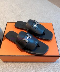 Hermes...  Eclair slippers2023 New Products+Explosive SeriesThe sole is lightweight and has e7f25nqb