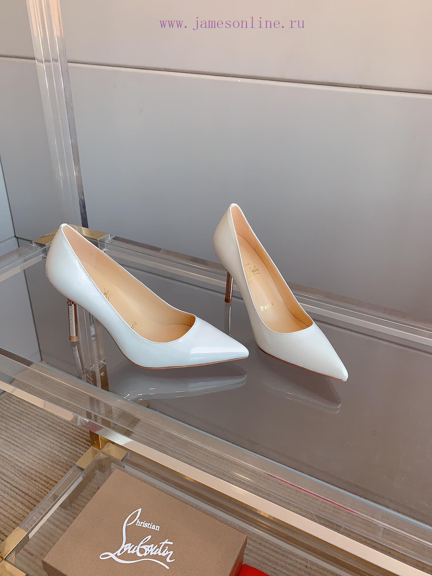 Christian Loubouti * new red soled high heels with smooth curves outline a graceful style, sljcw8pkm - Image 3