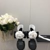 Top Grade Chanel Vintage Double C Bow High Heels Single Shoes -Chanel Grandma Chanel's superhnn4ni1u