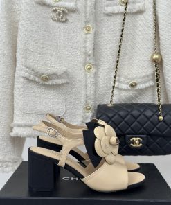 Chanel | Chanel 24C New Product ClassicCamellia Thick Bottom Sandals and Slippers SeriesThe 0b2773yb