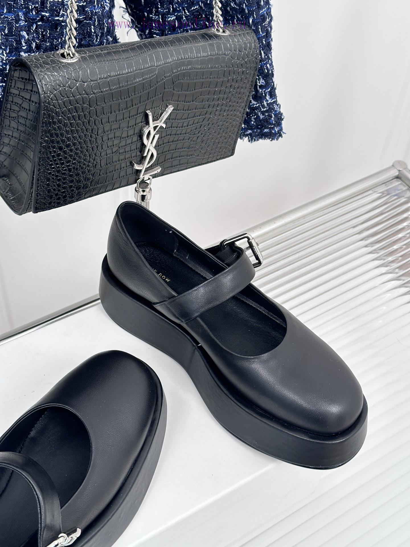 The row23s Autumn/Winter New Product Thick BottomMary Jane Single ShoesMinimalist design stysovzi4a2 - Image 6