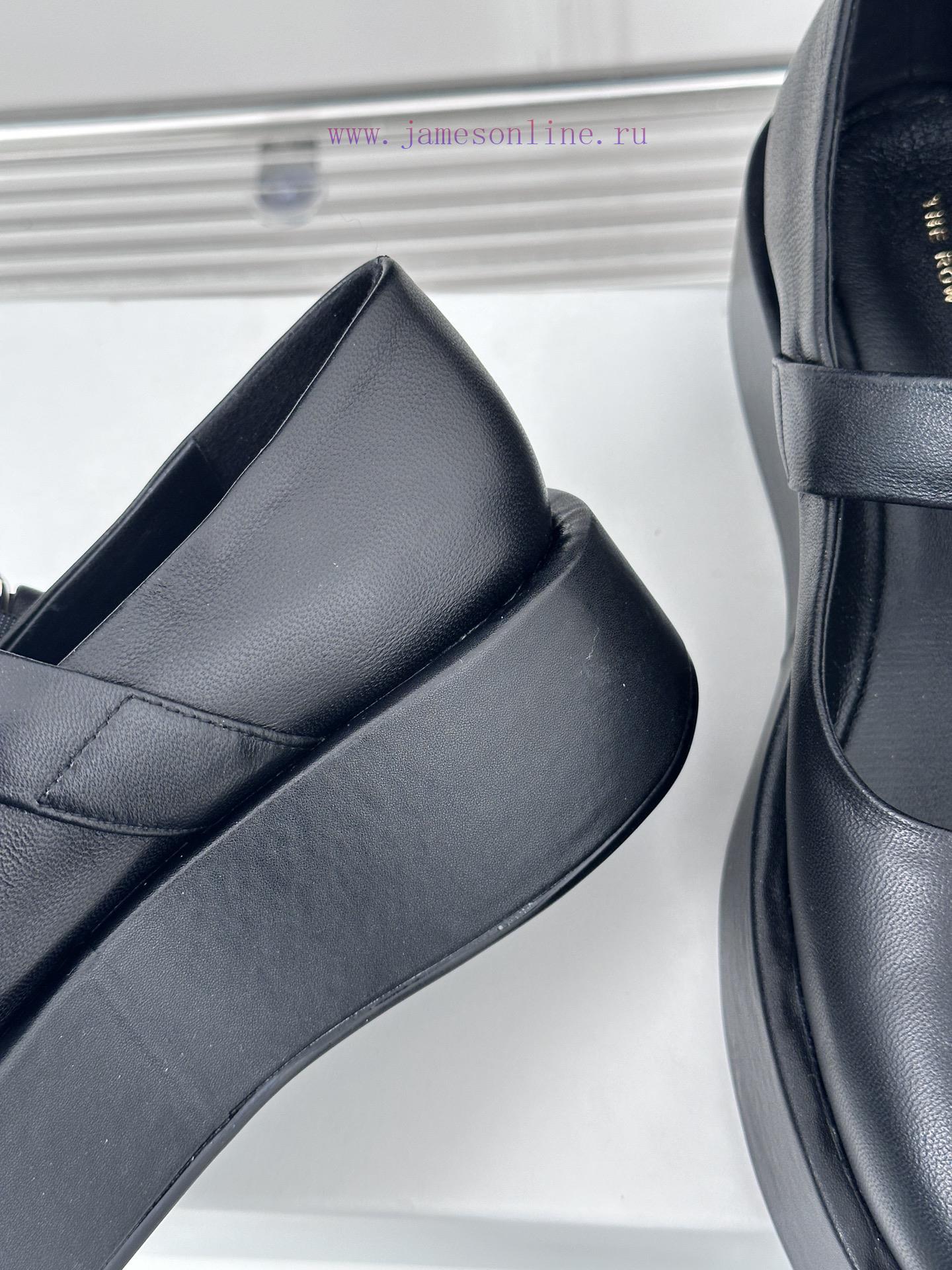 The row23s Autumn/Winter New Product Thick BottomMary Jane Single ShoesMinimalist design stysovzi4a2 - Image 7