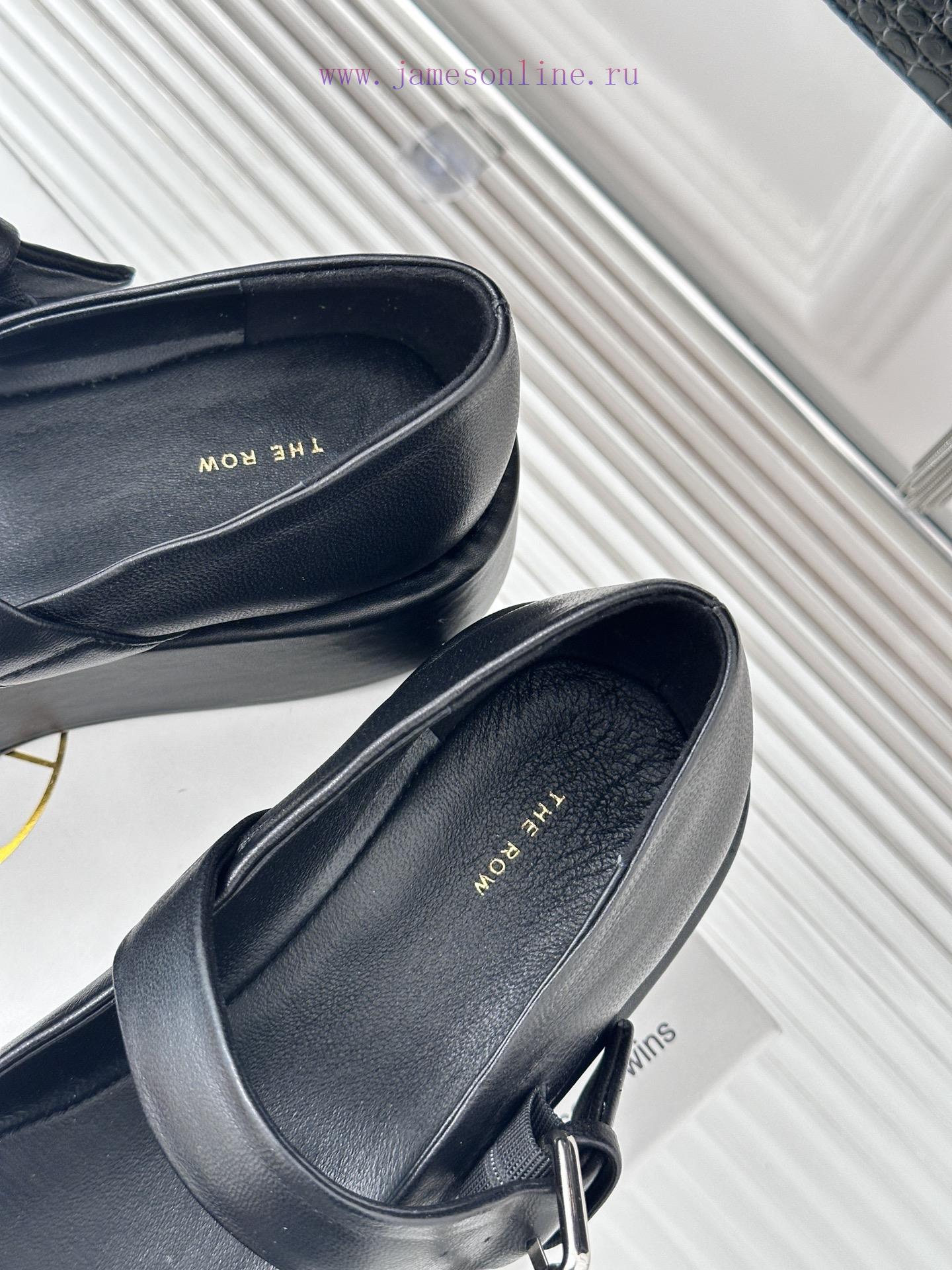 The row23s Autumn/Winter New Product Thick BottomMary Jane Single ShoesMinimalist design stysovzi4a2 - Image 9