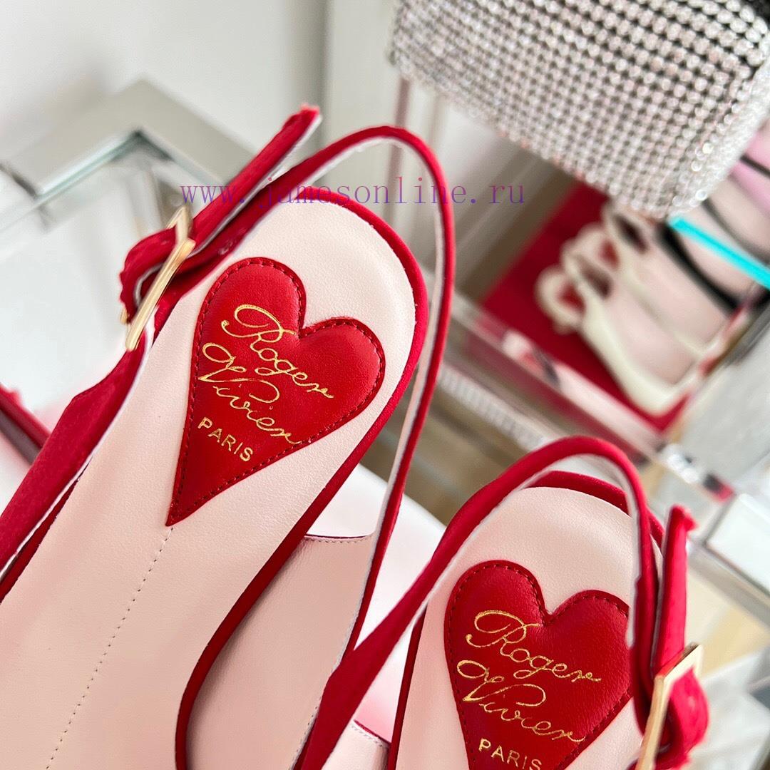 ️𝑹𝒐𝒈𝒆𝒓𝑽𝒊𝒗 * 𝒆𝒓 New Virgule diamond buckle comma heel with high heels | Top purchasing level-eoeu3nbp - Image 8