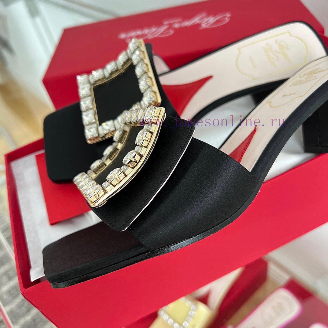 ️️* 𝓥/Biki Love 4.5cm Diamond Thread Satin High Heels-Black Yellow Grey Green Rose Red-Matervmcegw6k - Image 9