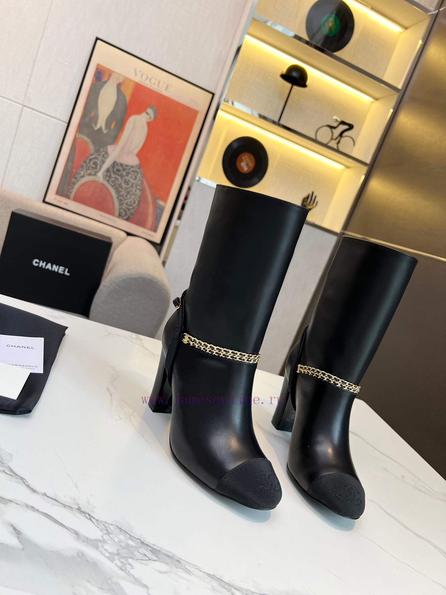 Chanel 2023CHANEL official website synchronous side zipper boots purchasing grade quality orwk0q5w20