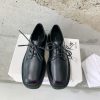 The row's new lace up loafers combine beauty and practicality, providing a super comfortablek1vj5i6u