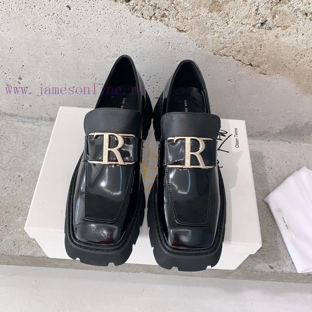 The row's new lace up loafers combine beauty and practicality, providing a super comfortablezzozj02c - Image 2